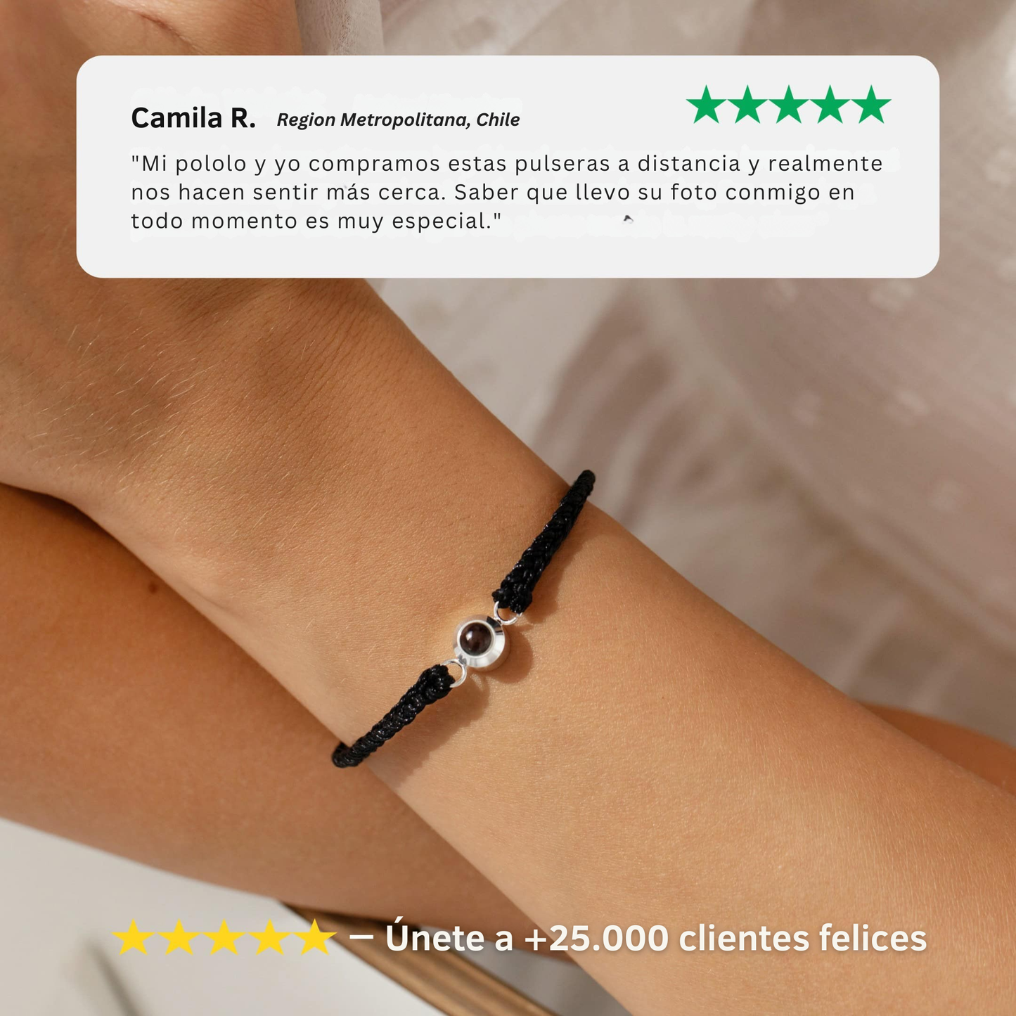 Pulsera de Proyección Personalizada